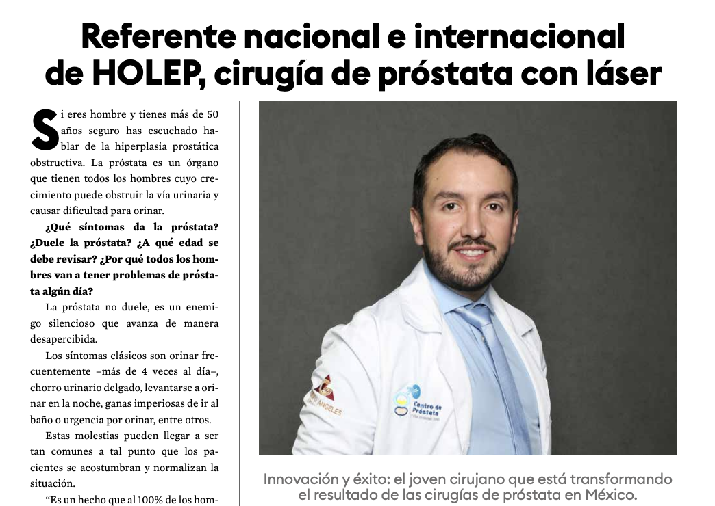 Dr. Bruno Rubí featured in Forbes